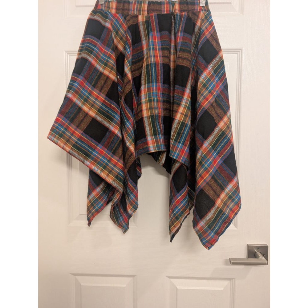 Vivienne Westwood Style (copy) Asymmetrical Plaid Skirt XXL - Picture 4 of 8